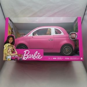 Barbie Fiat 500 Doll And Vehicle